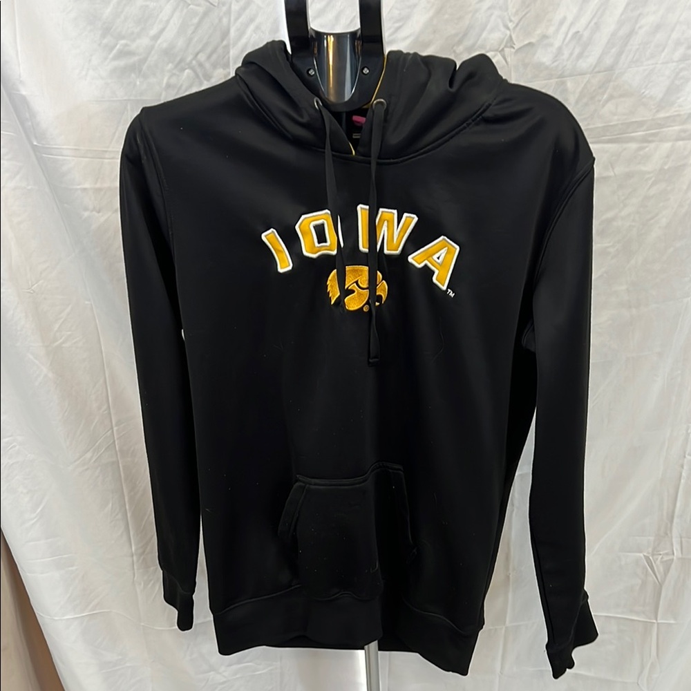 Campus Heritage Black Iowa Hoodie